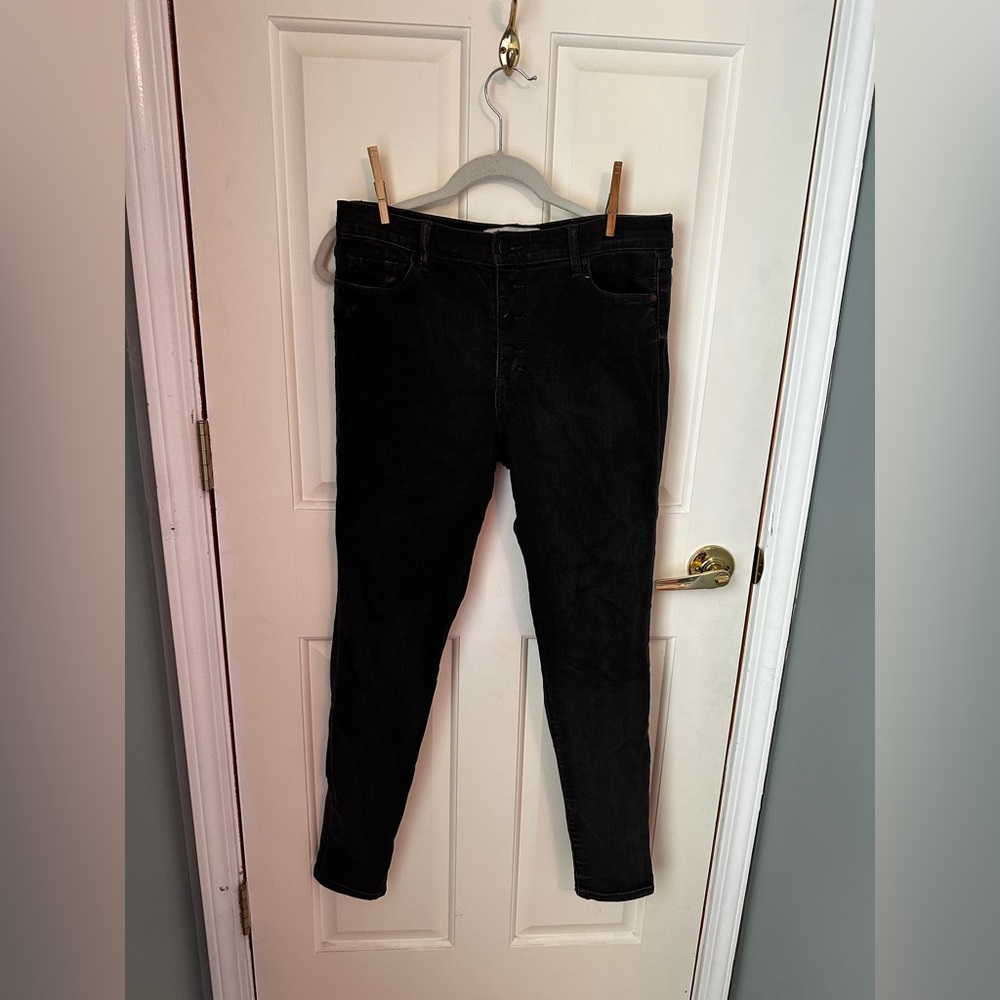 Abercrombie & Fitch Super Skinny High rise with button fly
